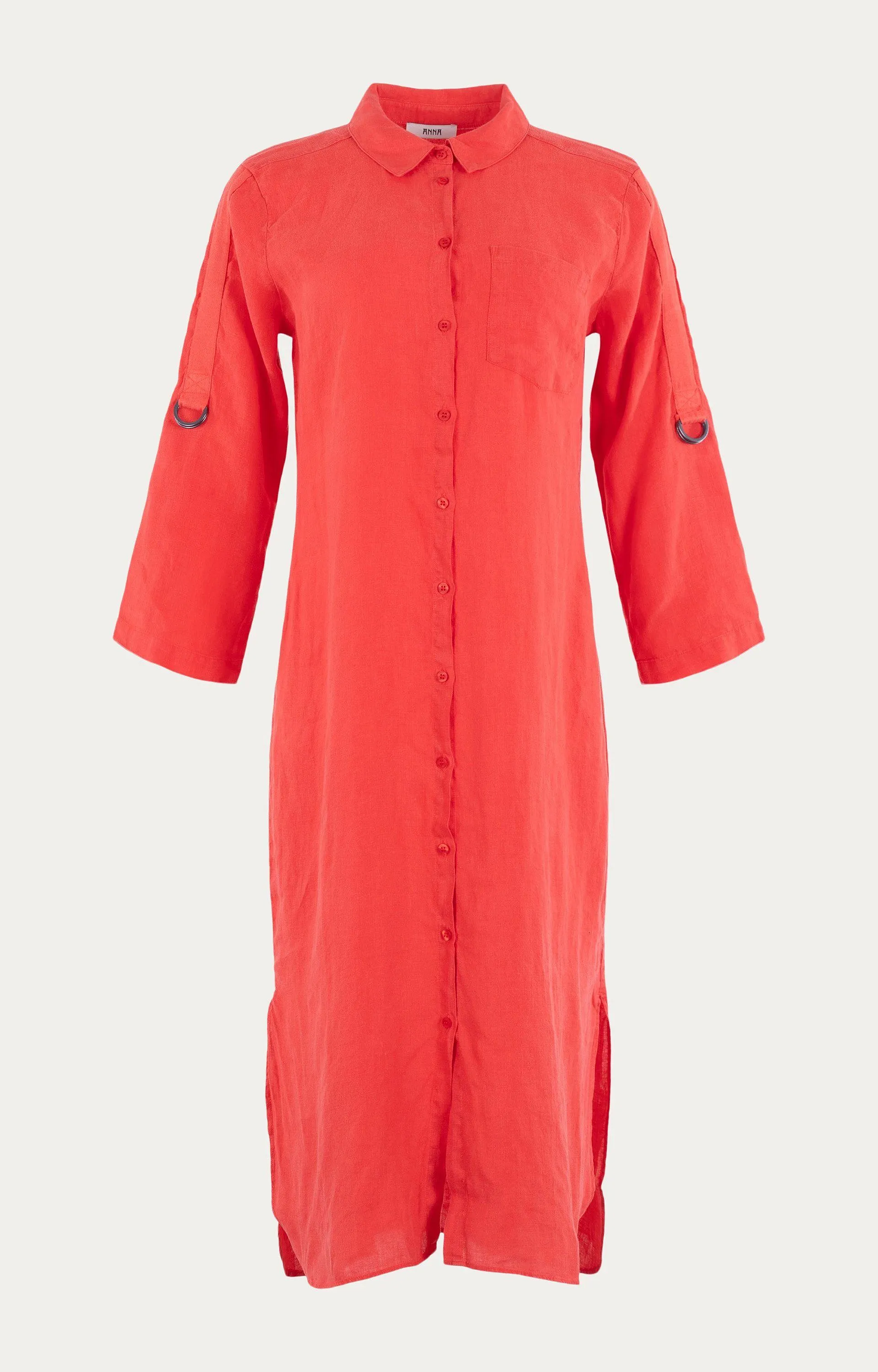 Anna Dames Linnen jurk