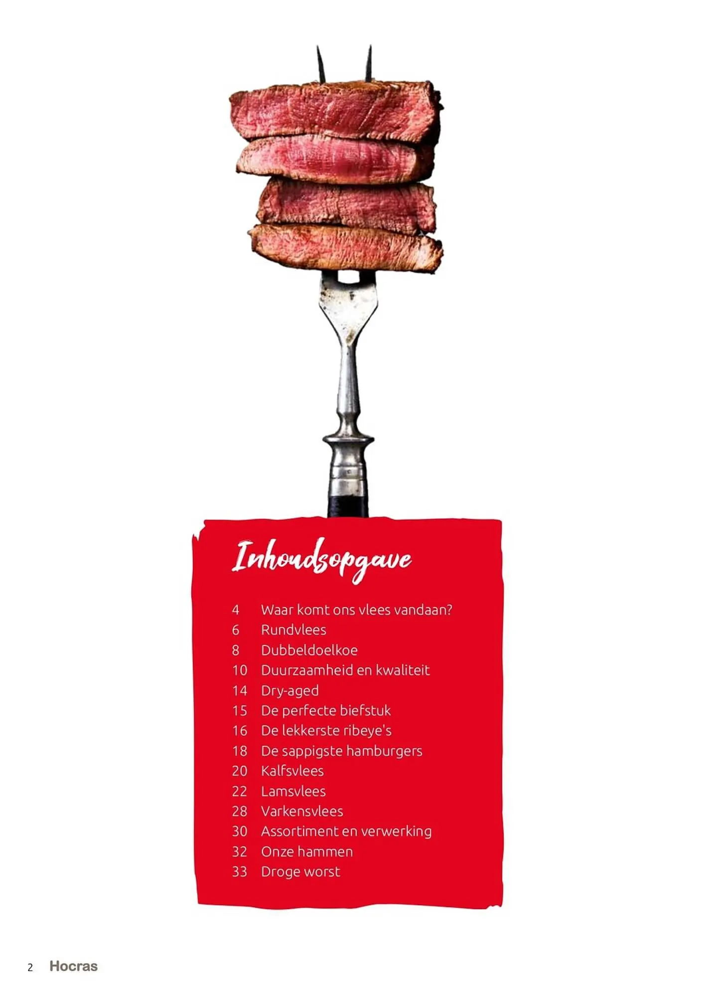 Hocras Vlees folder van 15 februari tot 31 december 2023 - Folder pagina 2