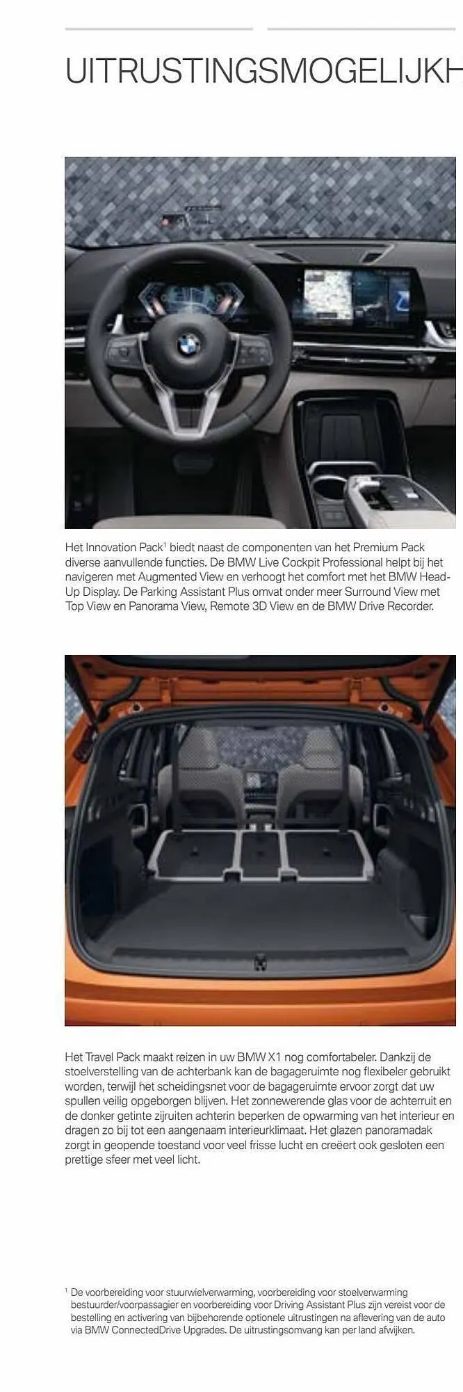 BMW folder - iX1 & X1 van 31 december tot 31 december 2023 - Folder pagina 86