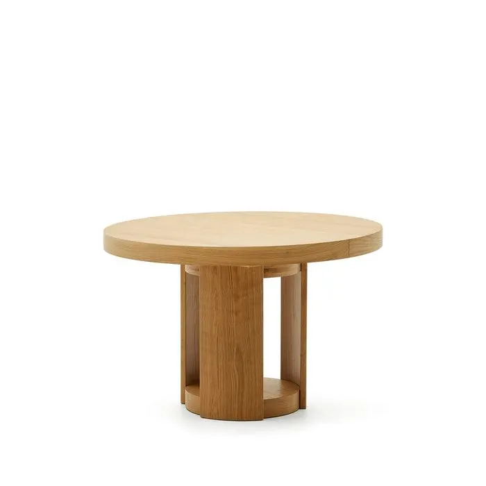 Kave Home - Uitschuifbare ronde tafel Artis van FSC 100% massief