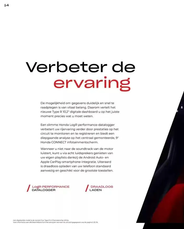 Civic Type R van 19 november tot 30 juni 2025 - Folder pagina 14
