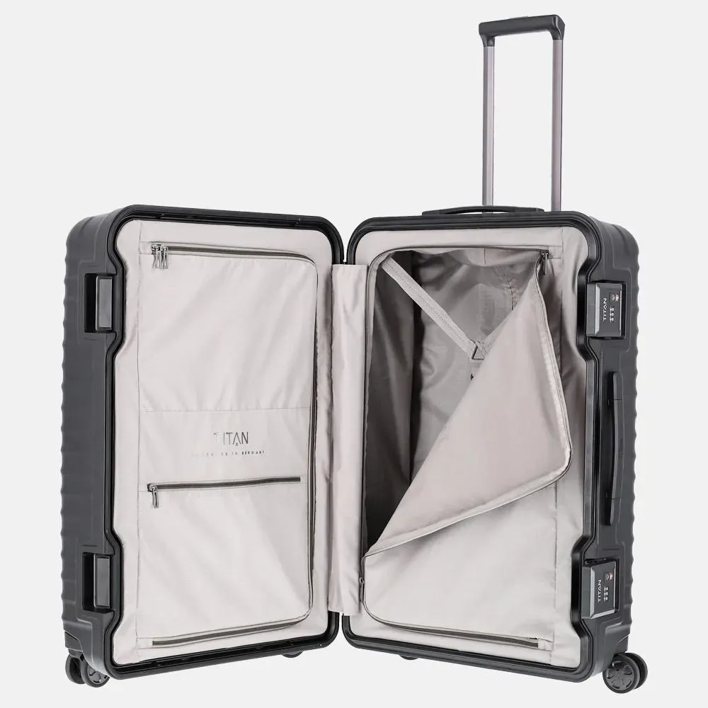 TITAN Litron Spinner FRAME koffer 75 cm schwarz