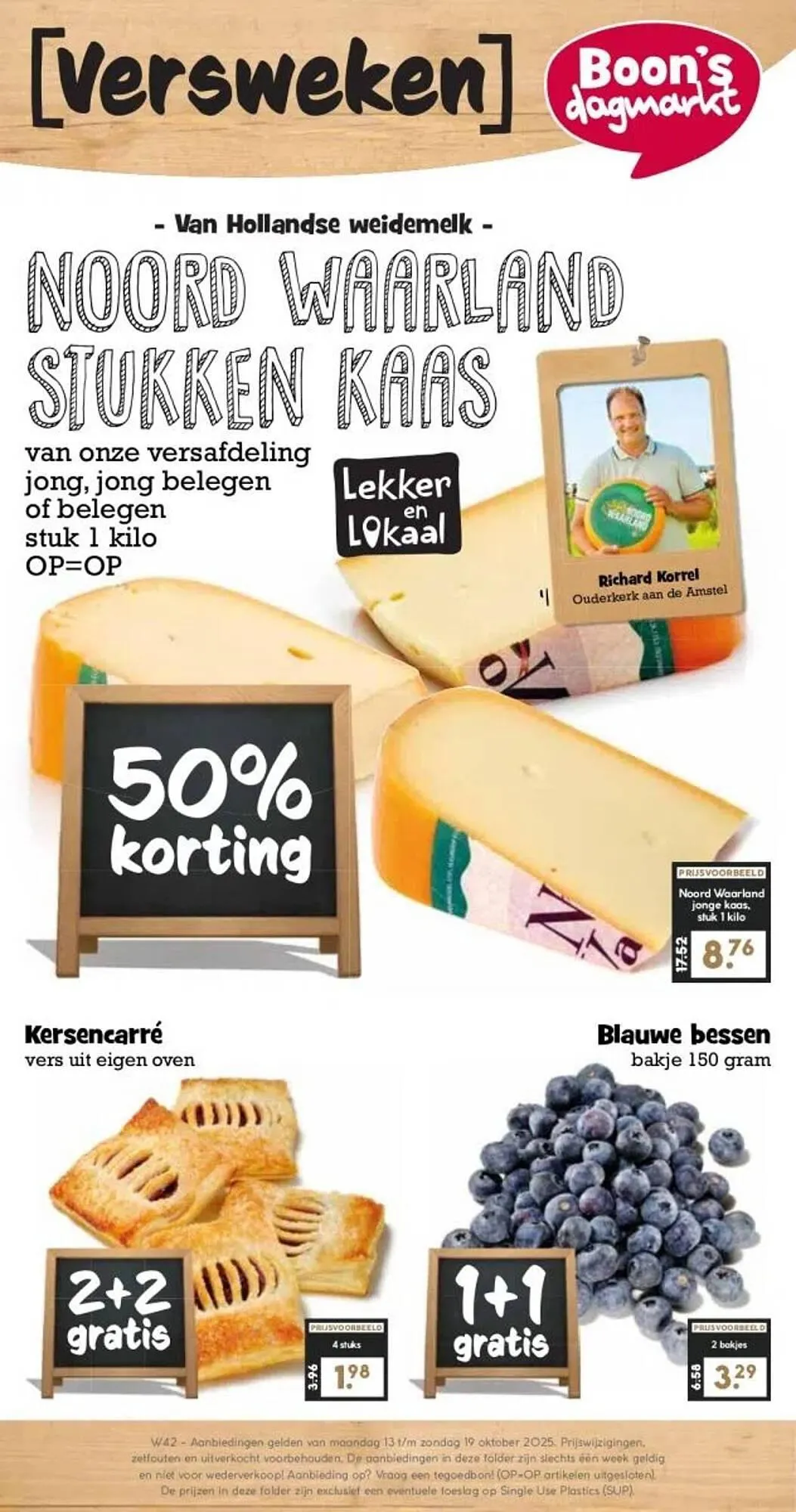 Boon`s Markt folder van 13 oktober tot 19 oktober 2025 - Folder pagina 1