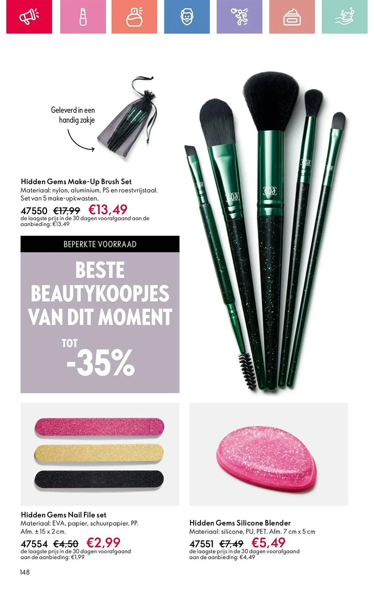 Oriflame folder van 22 juni tot 12 juli 2025 - Folder pagina 148