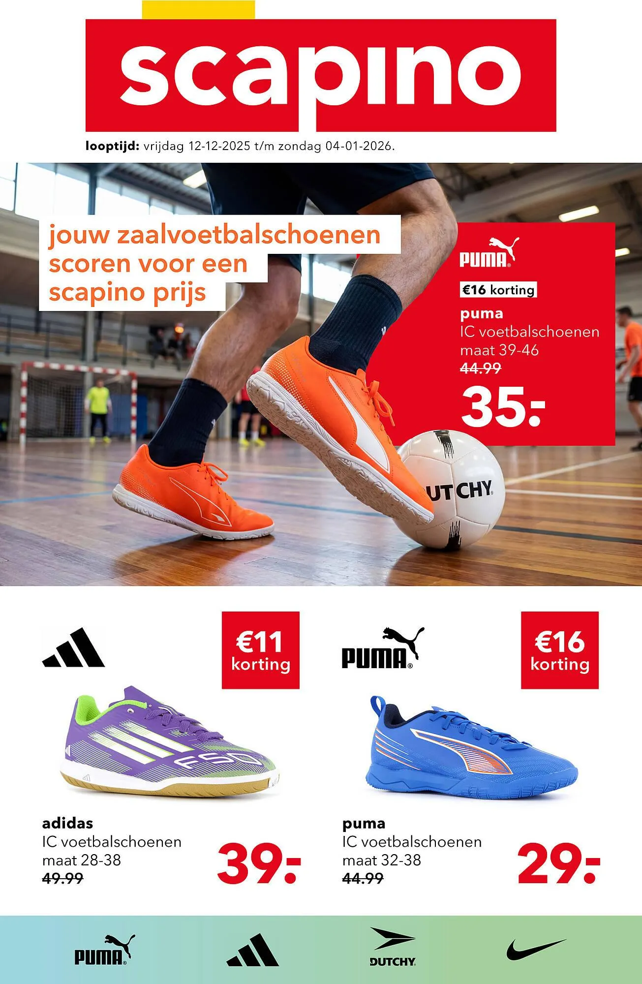 Scapino folder van 12 december tot 4 januari 2026 - Folder pagina 1