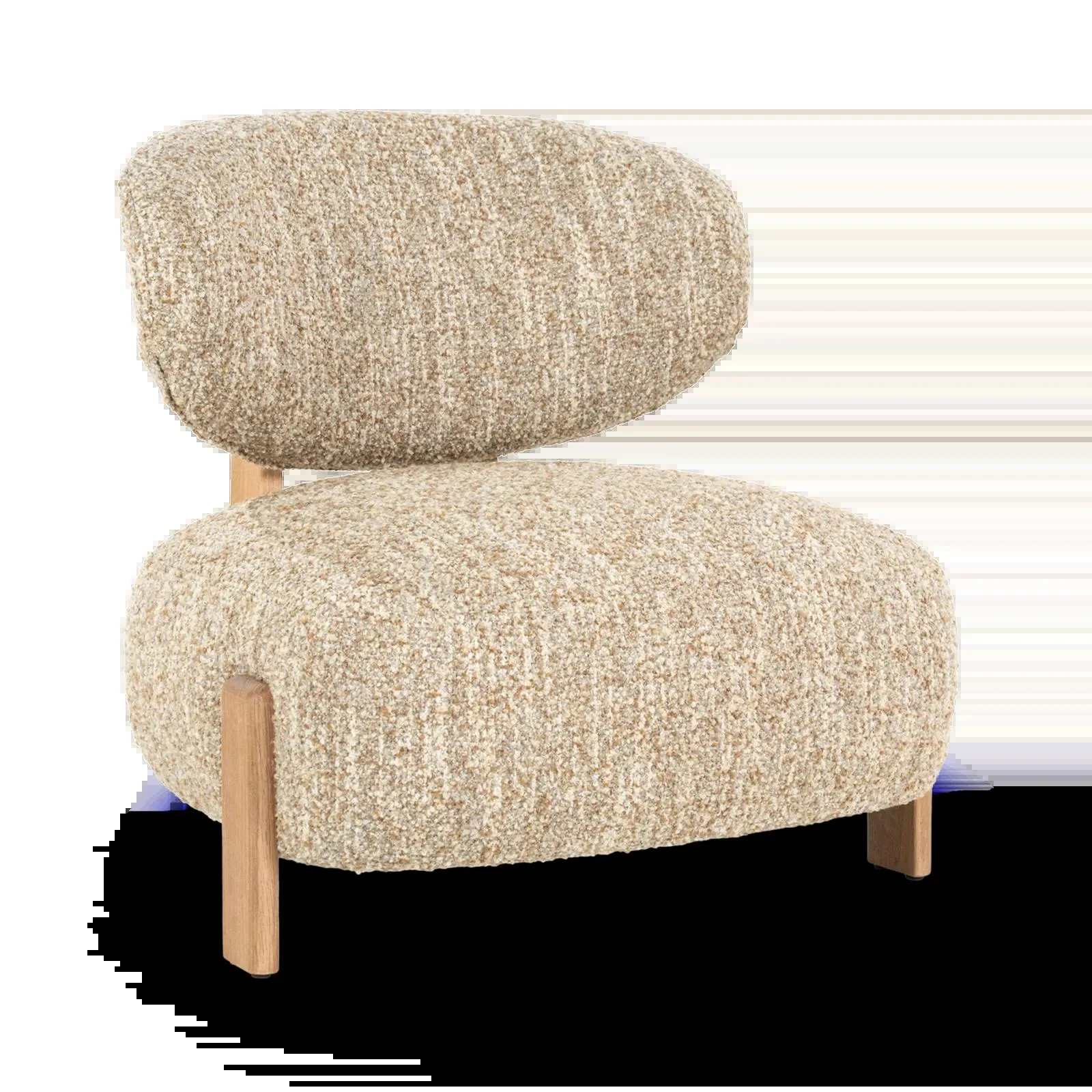 Fauteuil Reza naturel - Bay Beige
