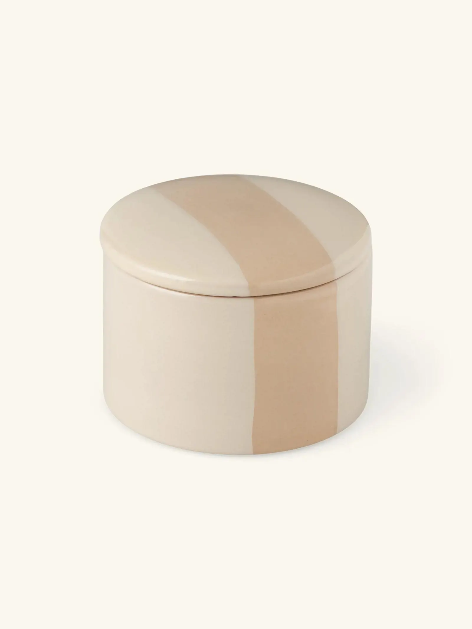 Decoratieve pot met deksel