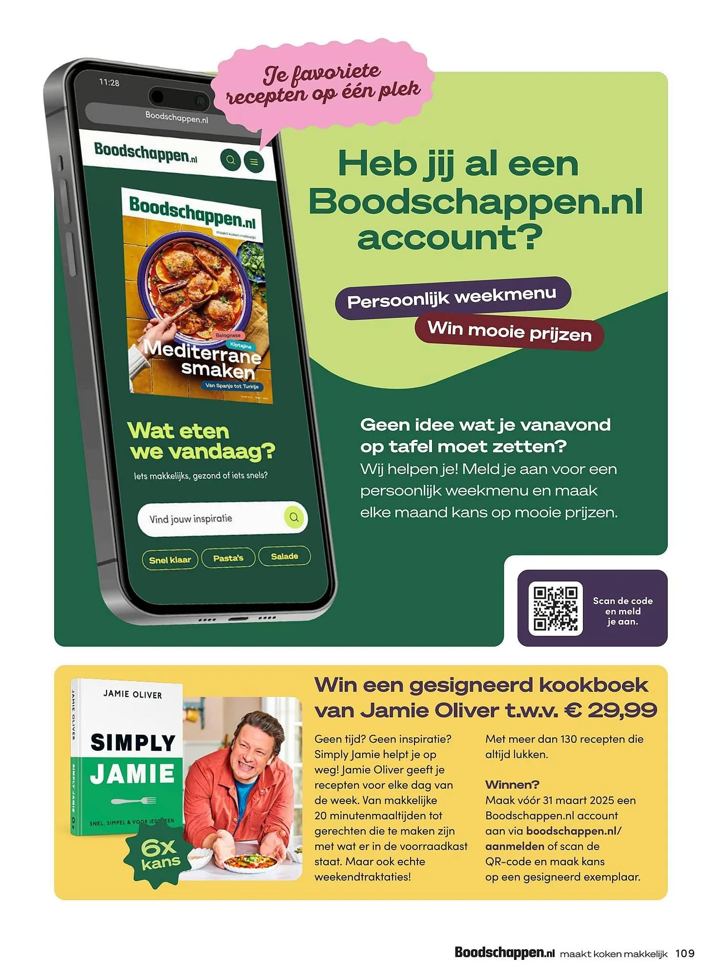 Boodschappen folder van 1 maart tot 31 maart 2025 - Folder pagina 109