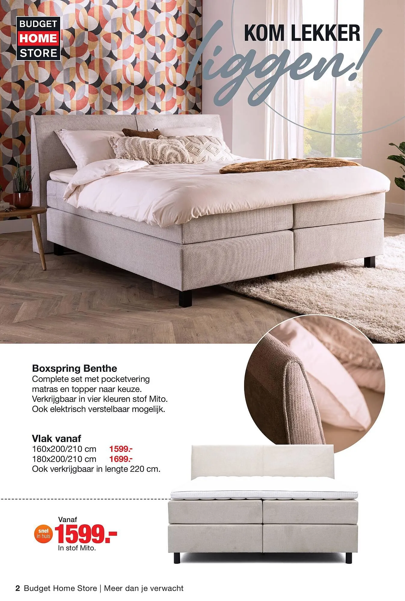 Budget Home Store folder van 24 maart tot 6 april 2025 - Folder pagina 2