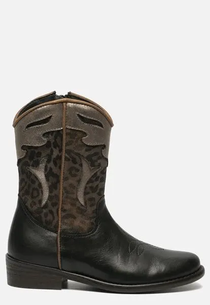 Kipling Heres 1A Cowboylaarzen zwart Leer