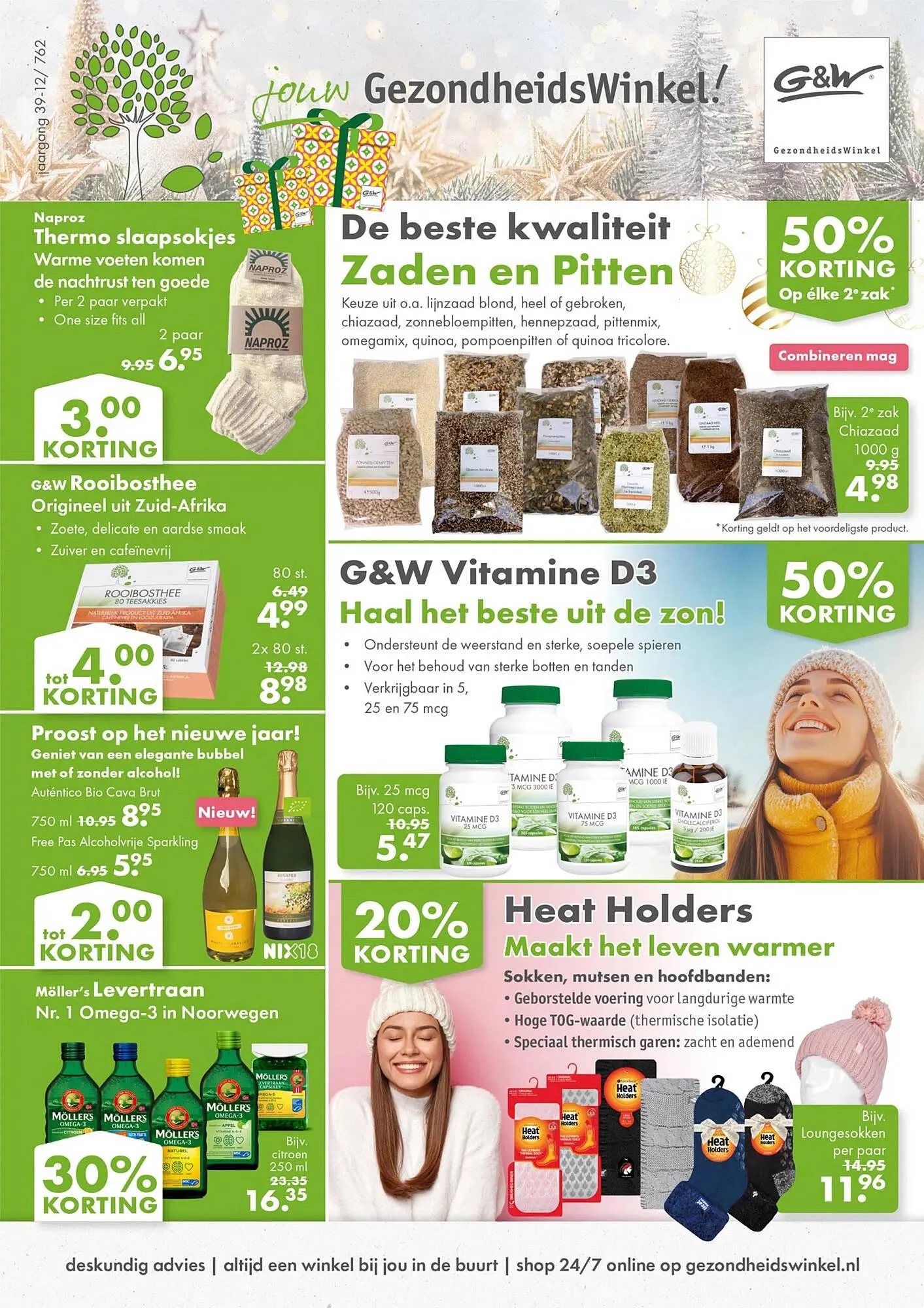 Gezond & Wel folder van 4 december tot 4 januari 2026 - Folder pagina 1