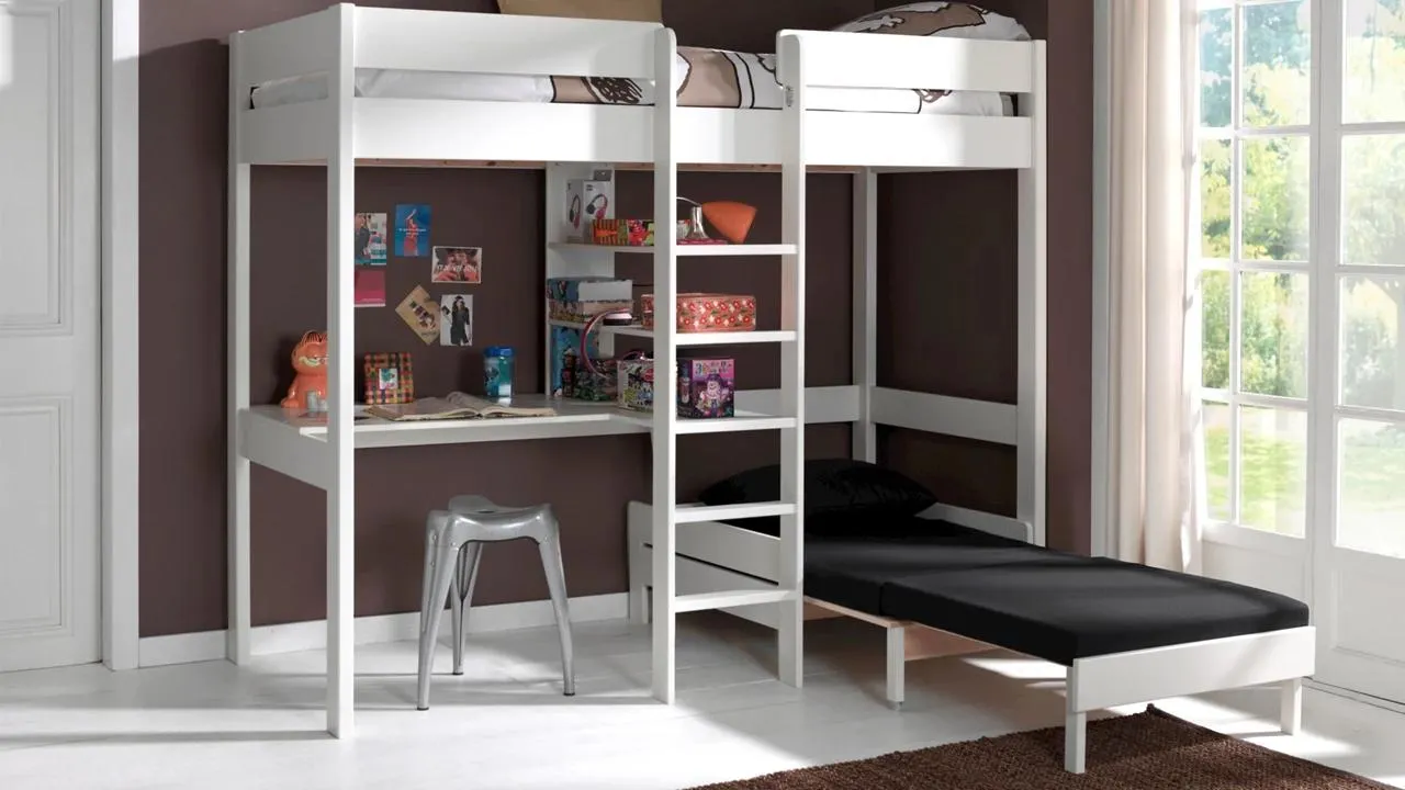 Hoogslaper Pino met slaapbank