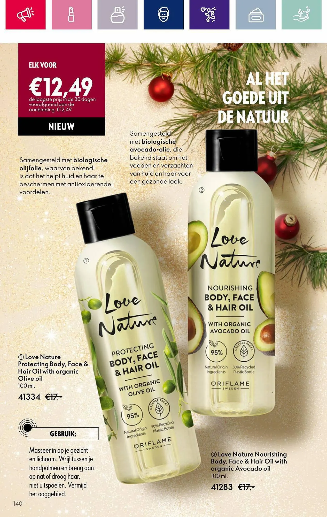 Oriflame folder van 8 november tot 28 november 2023 - Folder pagina 140