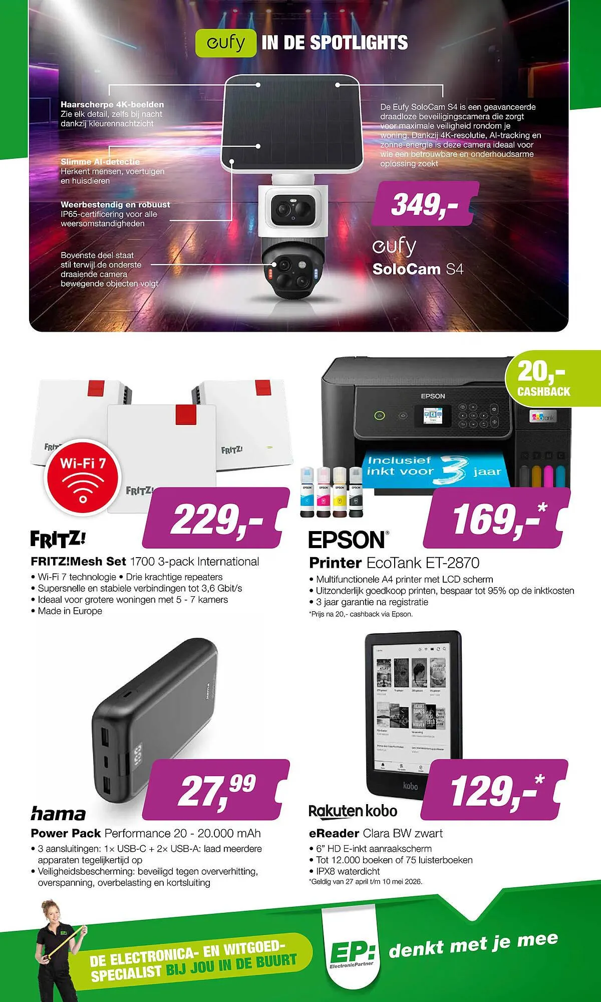 EP folder van 24 april tot 14 mei 2026 - Folder pagina 7