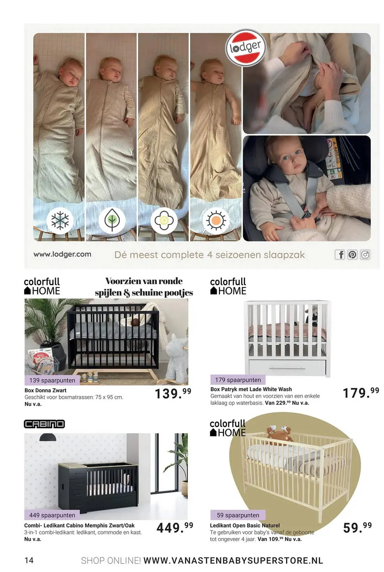 Van Asten BabySuperstore folder van 26 oktober tot 21 januari 2024 - Folder pagina 14