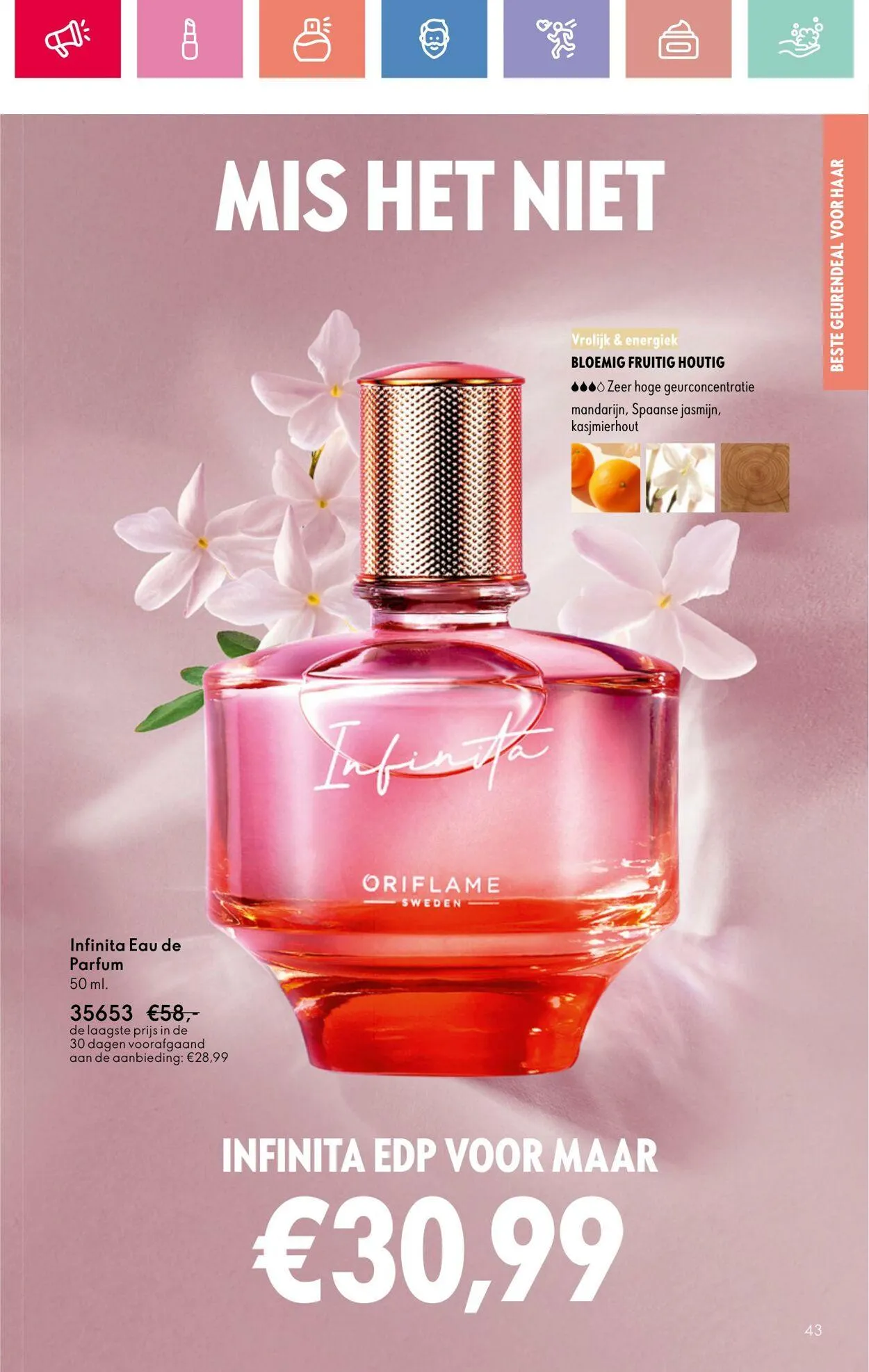 Oriflame Actuele folder van 24 augustus tot 7 september 2025 - Folder pagina 43