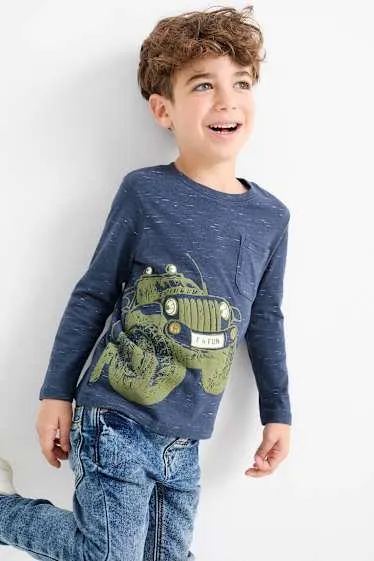 Multipack of 3 - off-road vehicle - long sleeve top