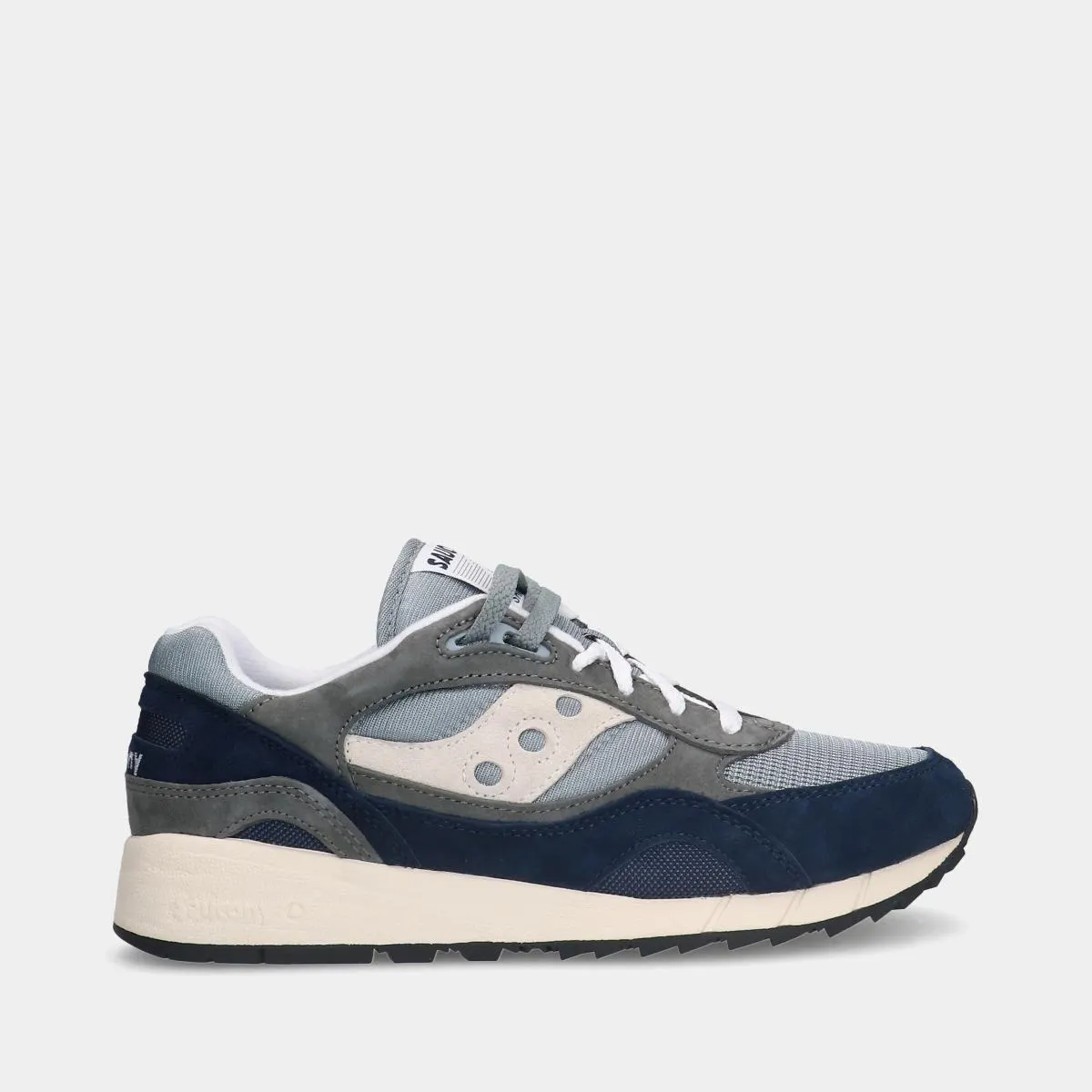 Saucony Shadow 6000 Grey/ Navy heren sneakers