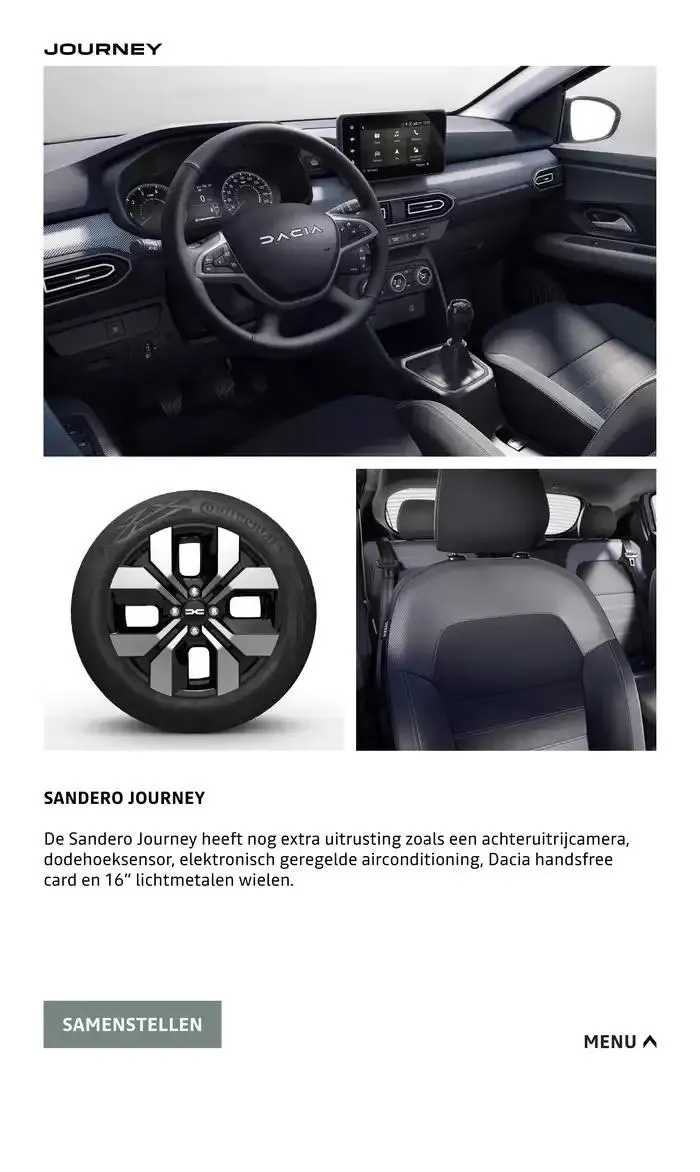 Dacia Sandero van 28 november tot 30 juni 2025 - Folder pagina 14