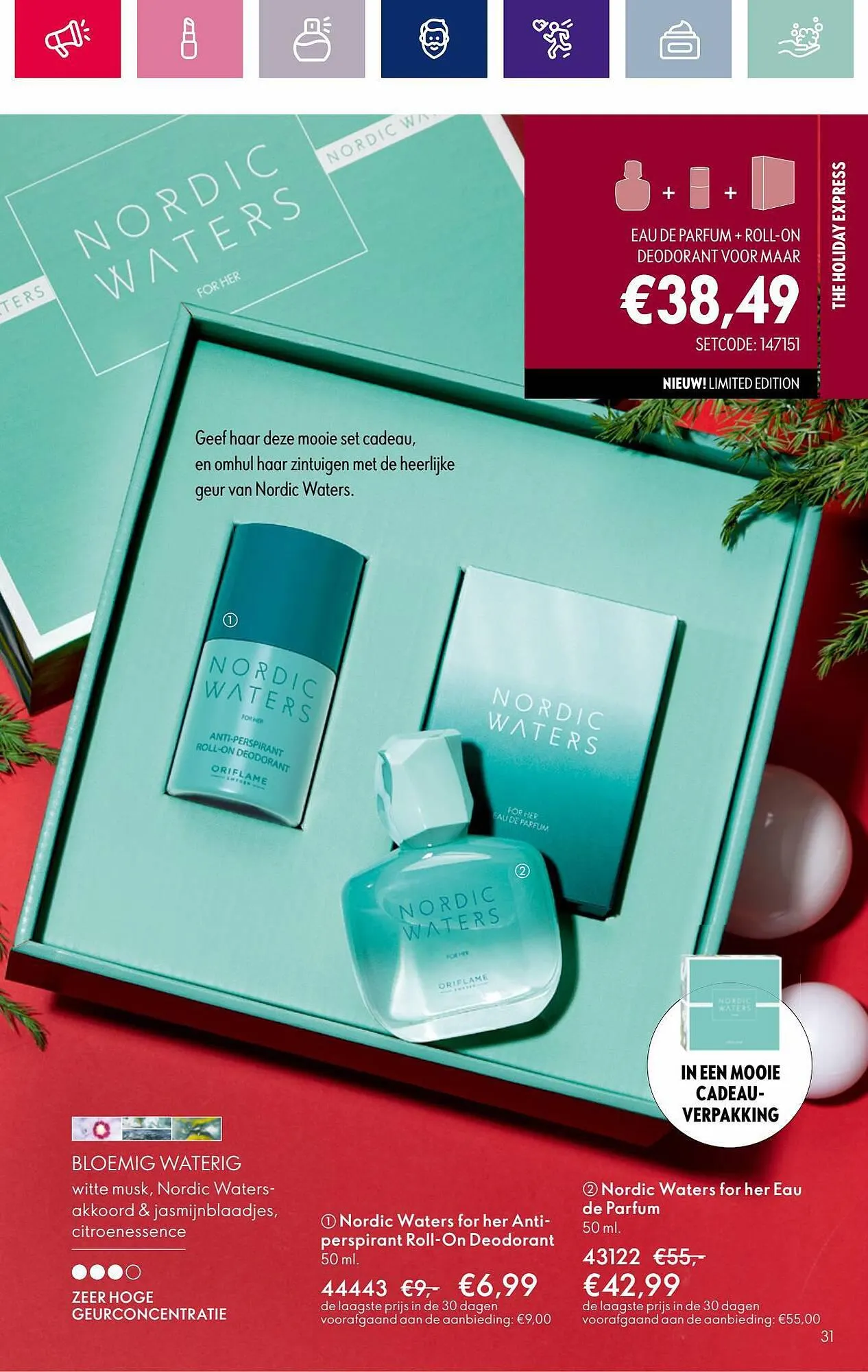 Oriflame folder van 8 november tot 28 november 2023 - Folder pagina 31