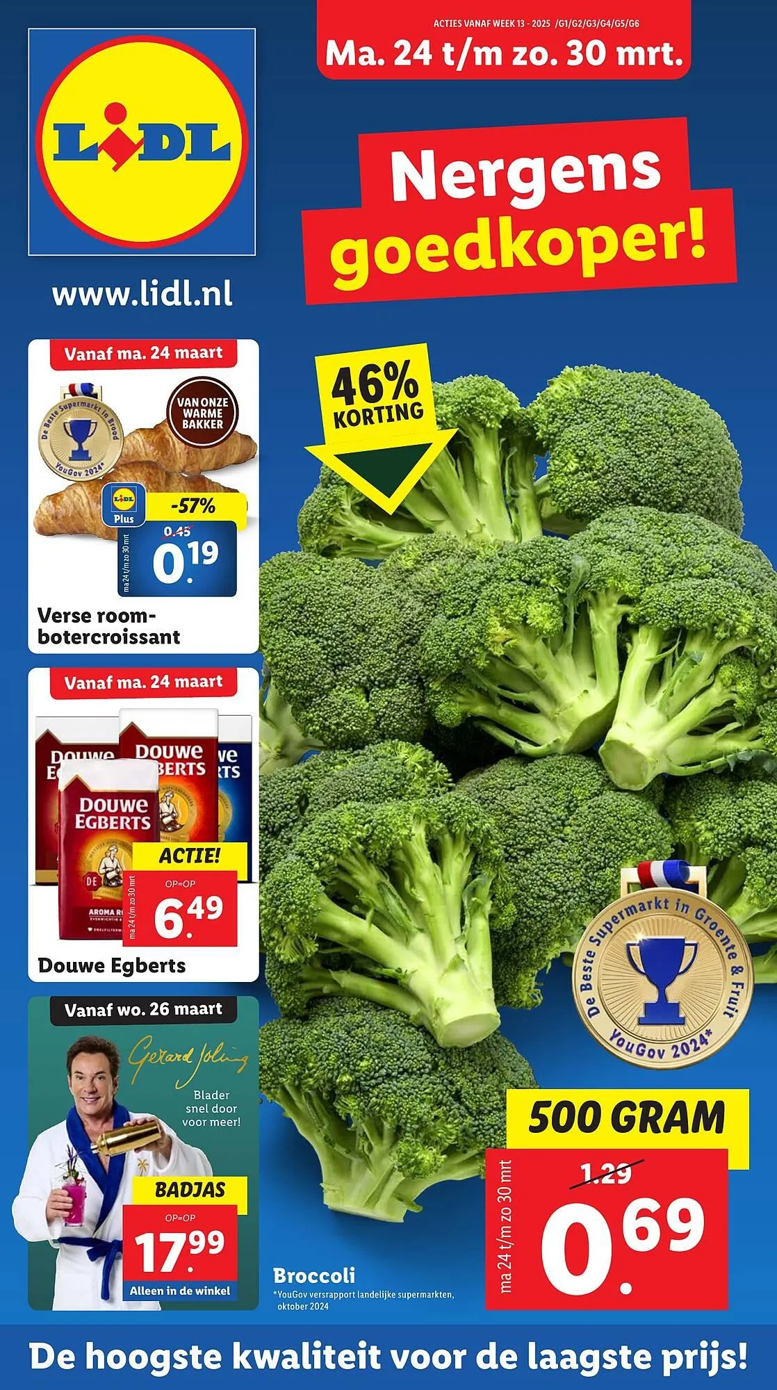 Lidl folder van 24 maart tot 30 maart 2025 - Folder pagina 1