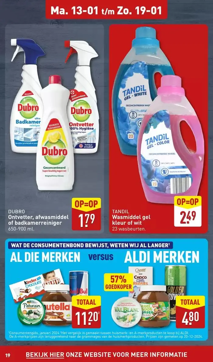 Exclusieve deals en koopjes van 9 januari tot 16 januari 2025 - Folder pagina 19