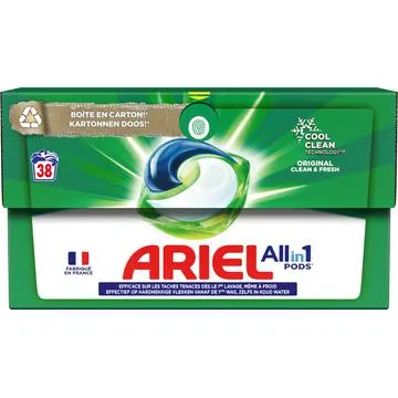 Ariel All-in-1 PODS, Wasmiddelcapsules 38