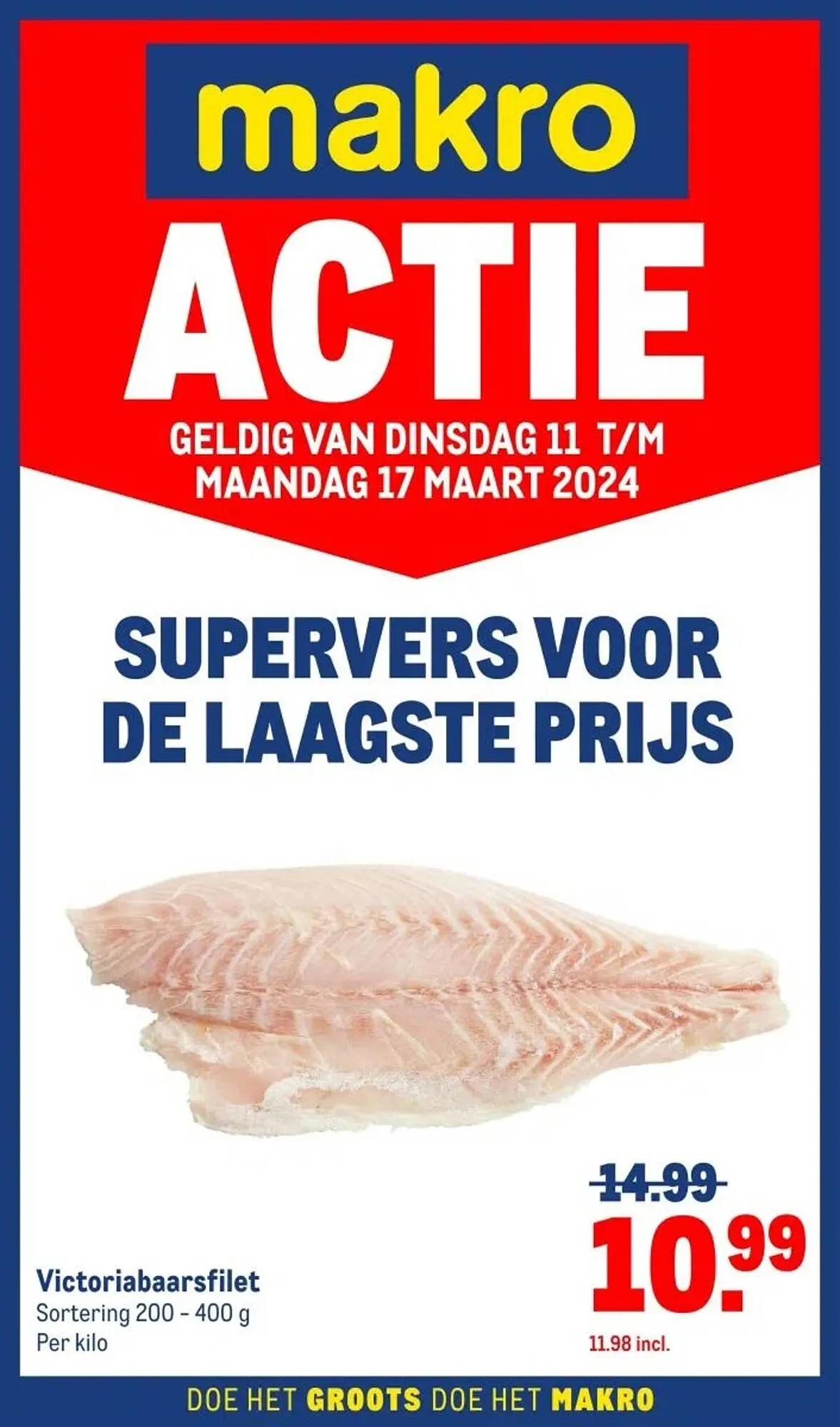 Makro folder van 11 maart tot 17 maart 2025 - Folder pagina 1