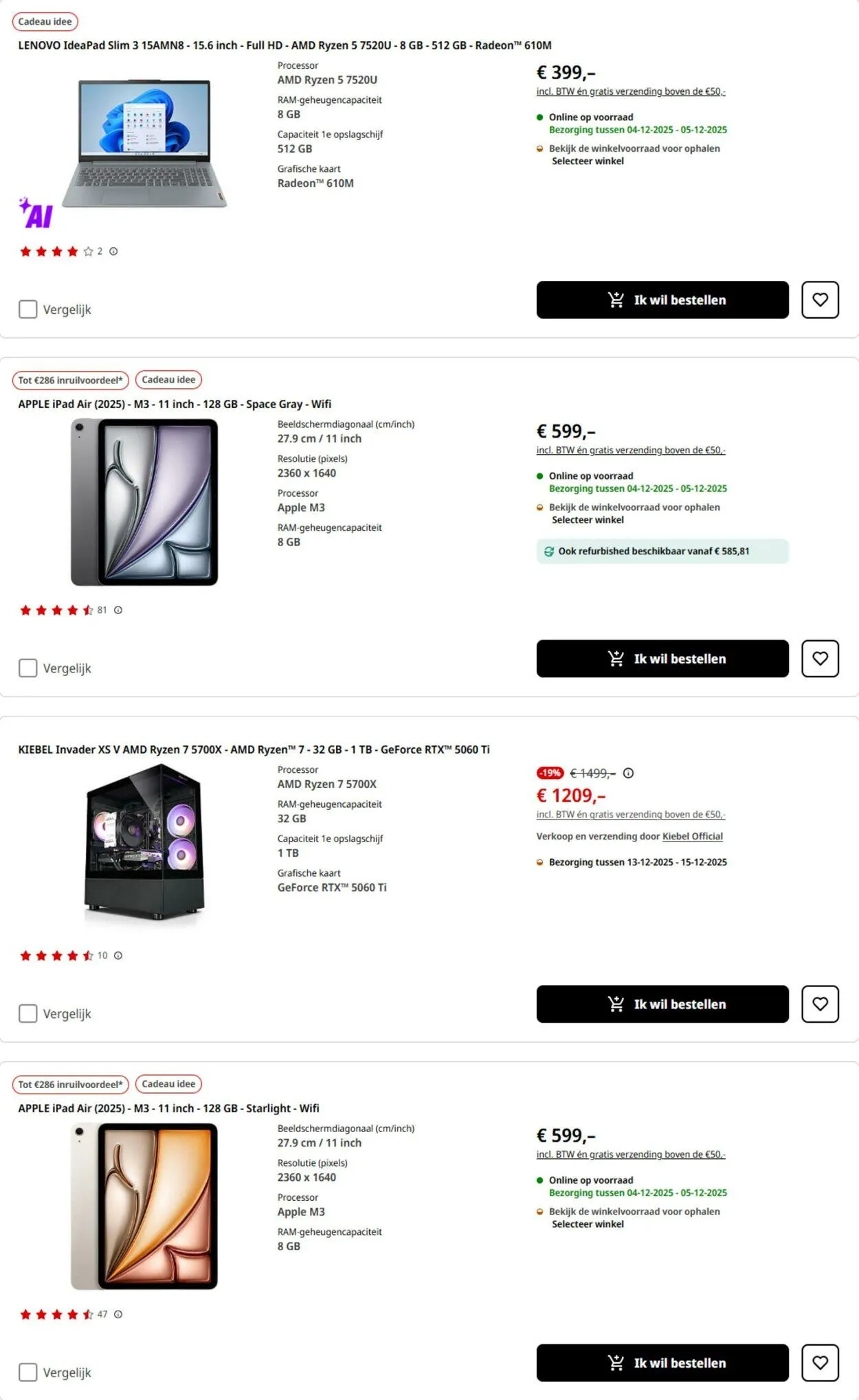 Media Markt Actuele folder van 3 december tot 31 december 2025 - Folder pagina 3