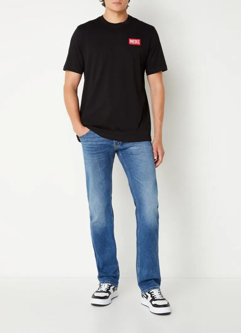 1985 straight leg jeans met medium wassing