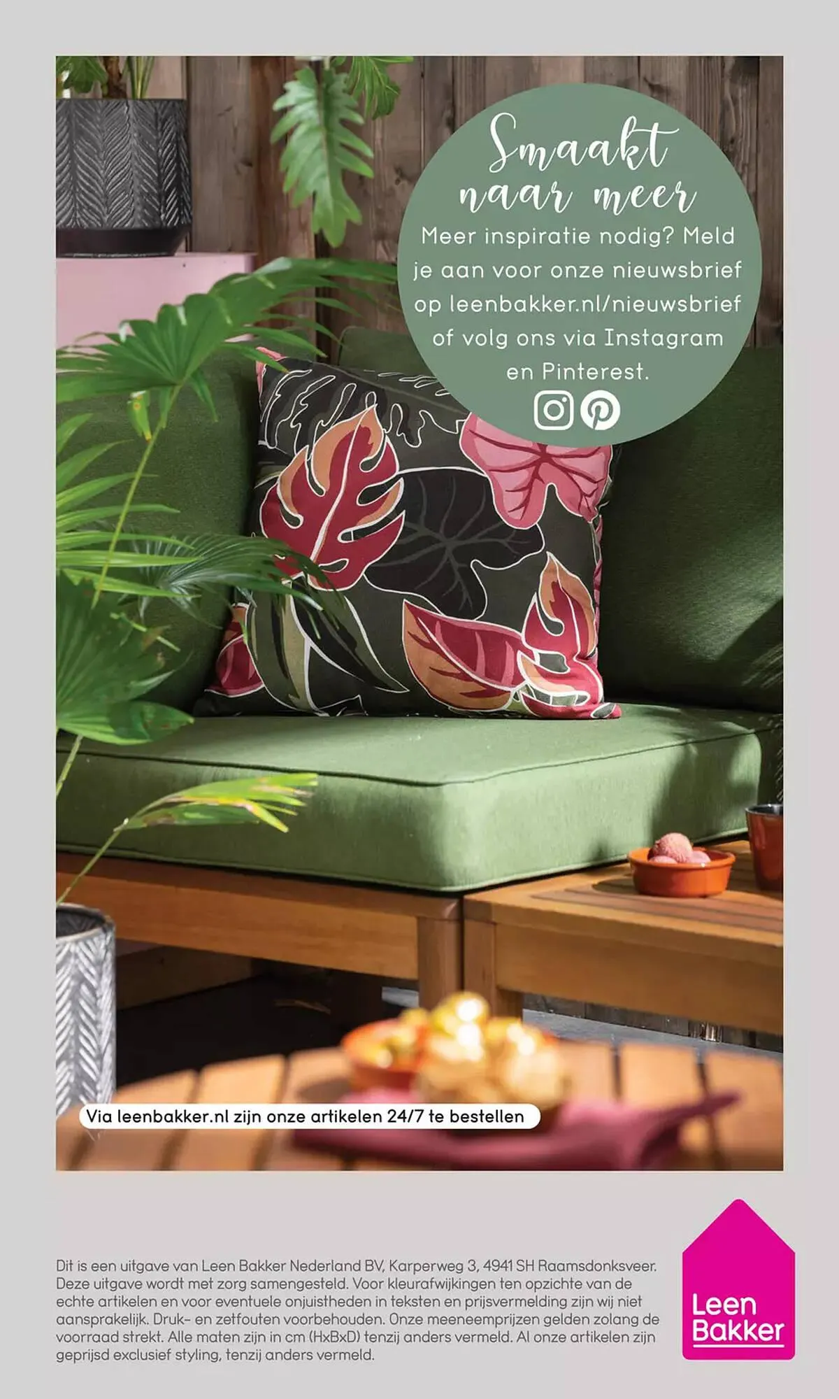 Leen Bakker folder van 20 maart tot 3 september 2023 - Folder pagina 16