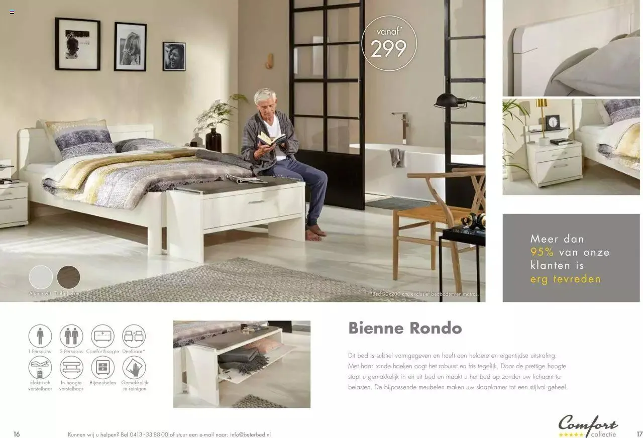 Beter Bed - Comfort Collectie brochure van 2 februari tot 31 december 2023 - Folder pagina 9
