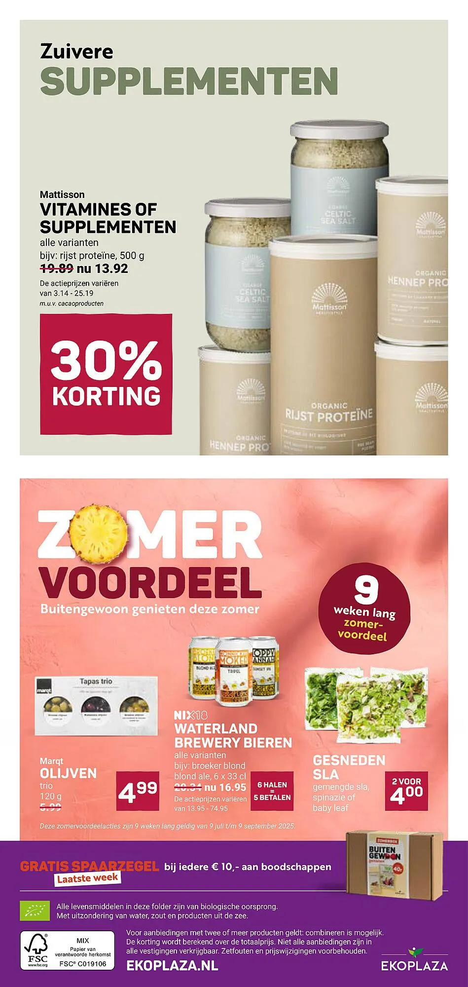 Ekoplaza folder van 3 september tot 9 september 2025 - Folder pagina 22