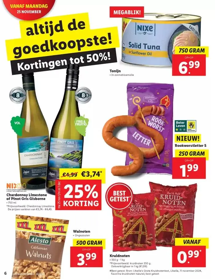 Geweldig aanbod voor alle klanten van 21 november tot 4 december 2024 - Folder pagina 6