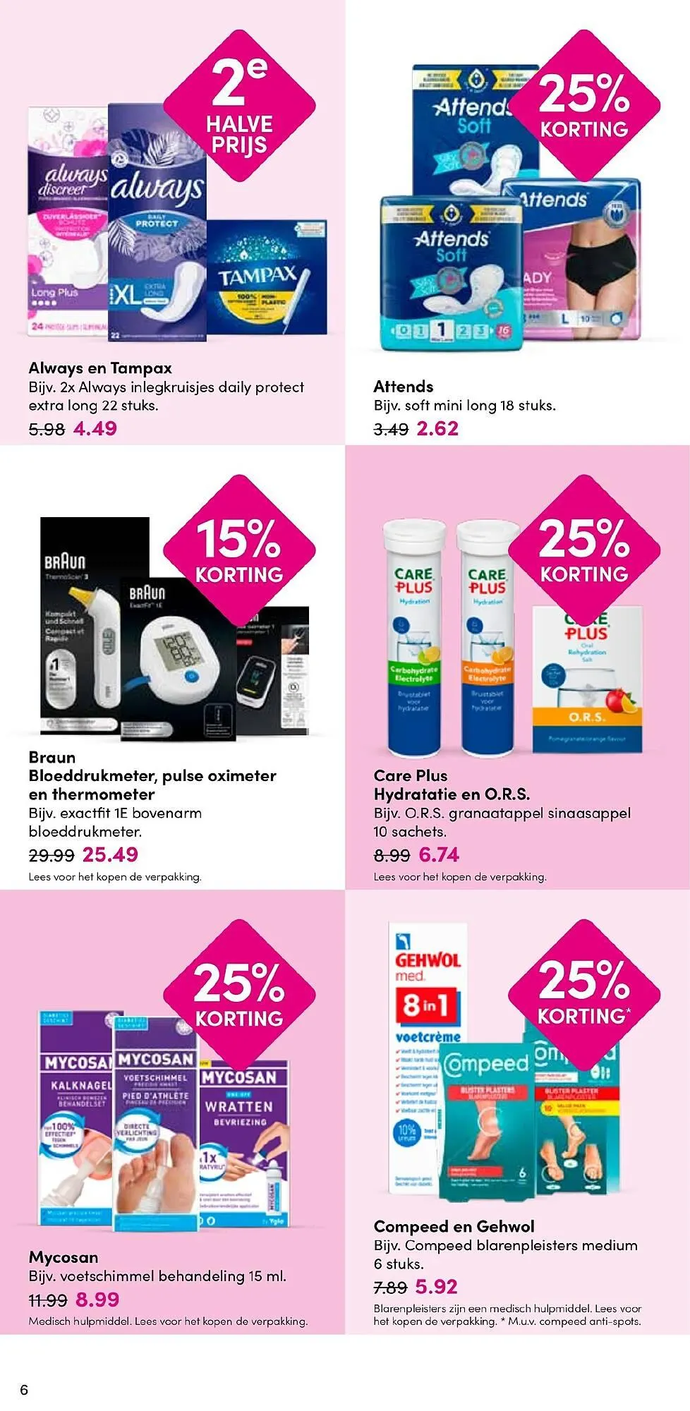 Drogisterij Visser folder van 9 maart tot 24 maart 2026 - Folder pagina 6
