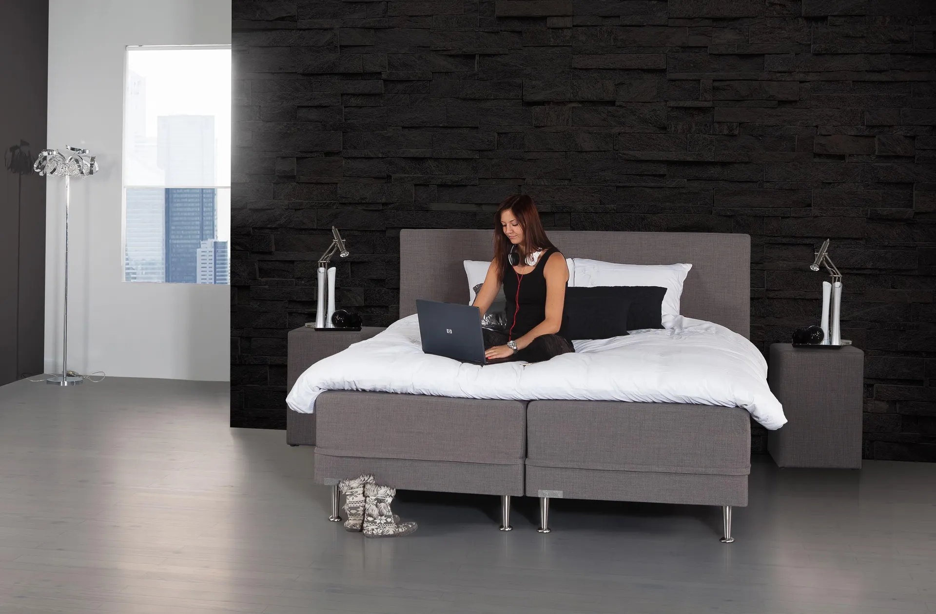 Boxspring Caresse 4550 – Vlak