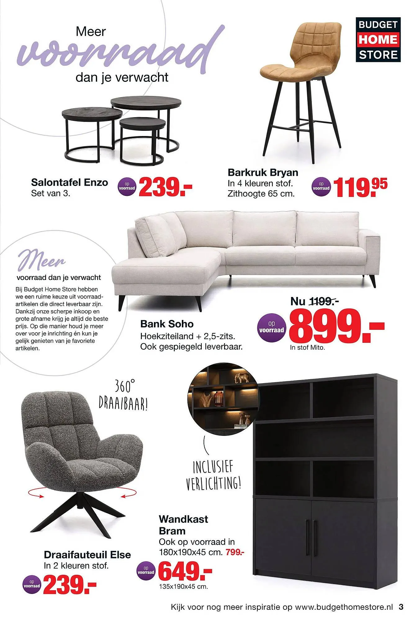 Budget Home Store folder van 6 april tot 18 mei 2025 - Folder pagina 3