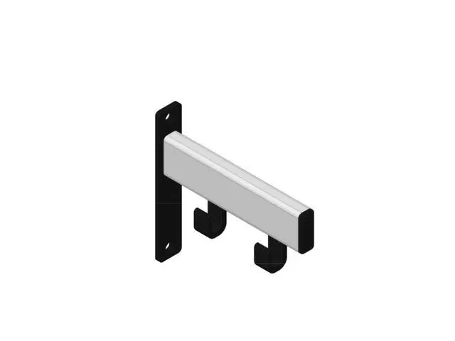 Staples Choice Pro-Line Wandgarderobe met 2 hangers