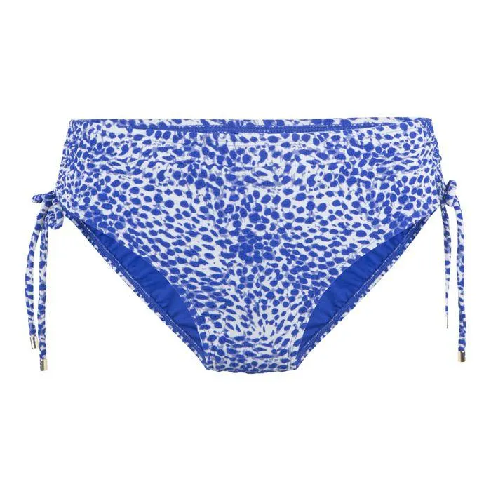 Short bikinibroekje dames blue white