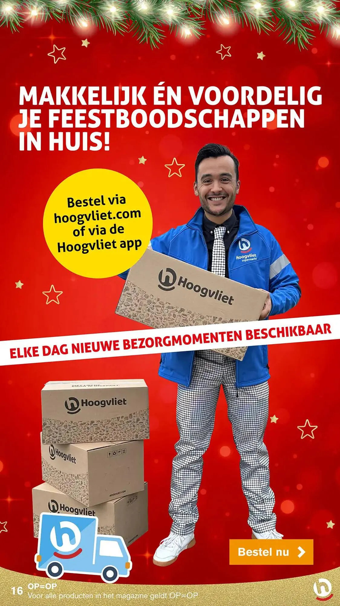 Hoogvliet Kerst magazine van 28 november tot 31 december 2023 - Folder pagina 16