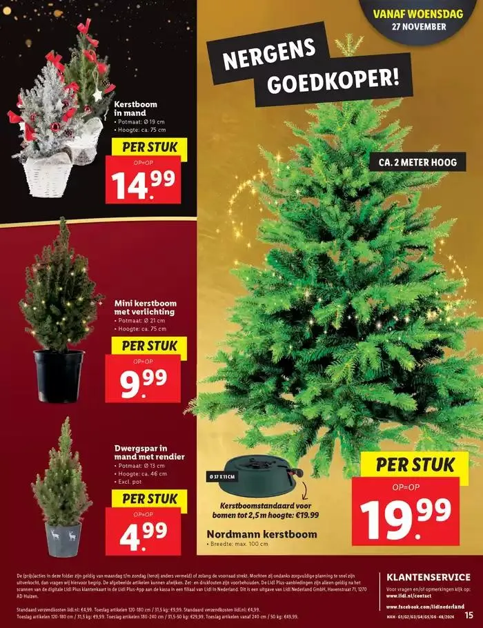 Onze beste deals voor u van 21 november tot 4 december 2024 - Folder pagina 15