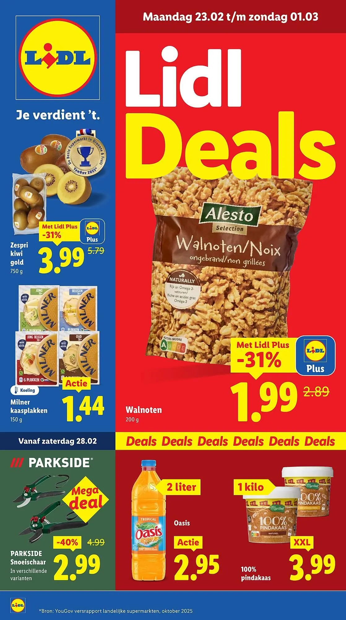 Lidl folder van 23 februari tot 1 maart 2026 - Folder pagina 1