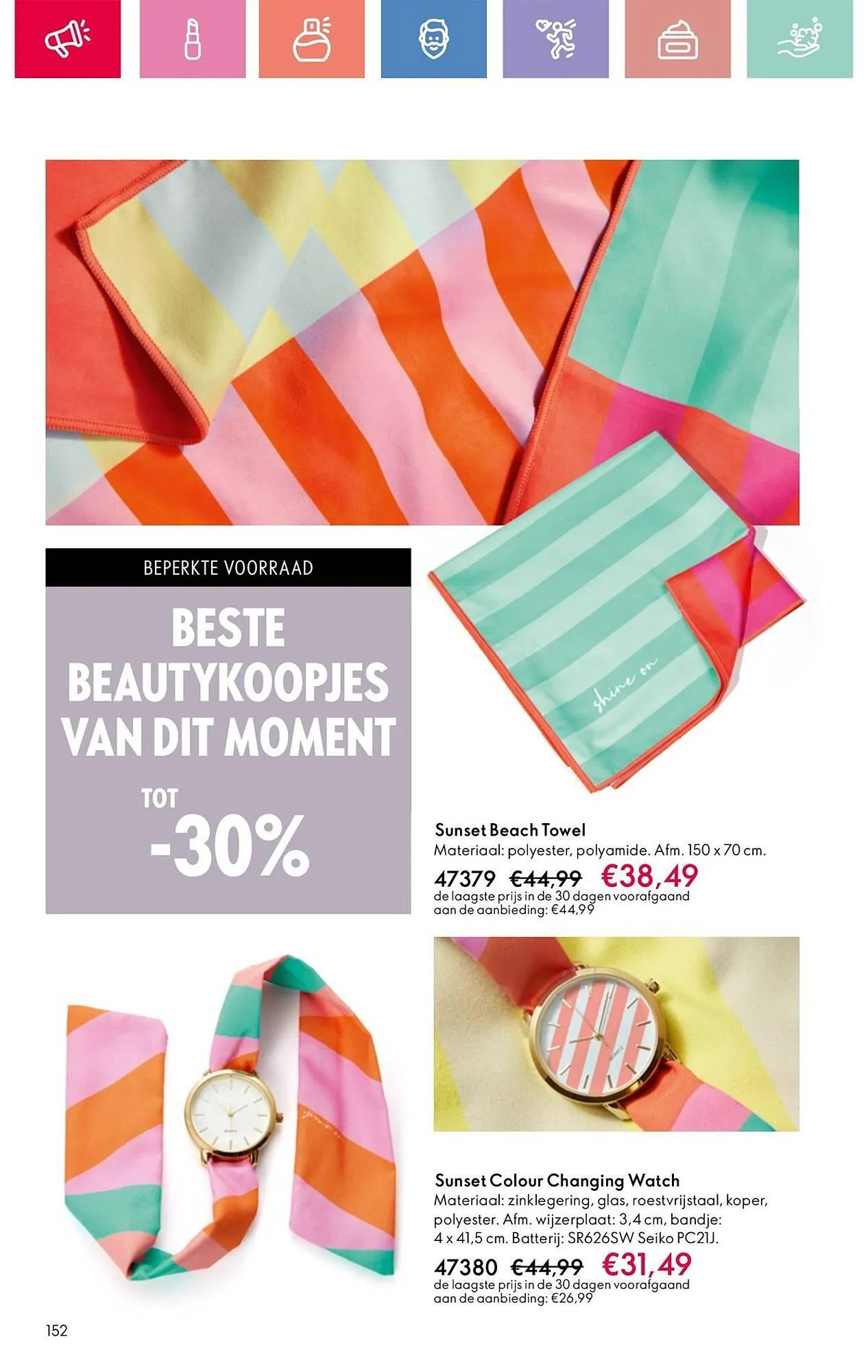 Oriflame folder van 22 juni tot 12 juli 2025 - Folder pagina 152