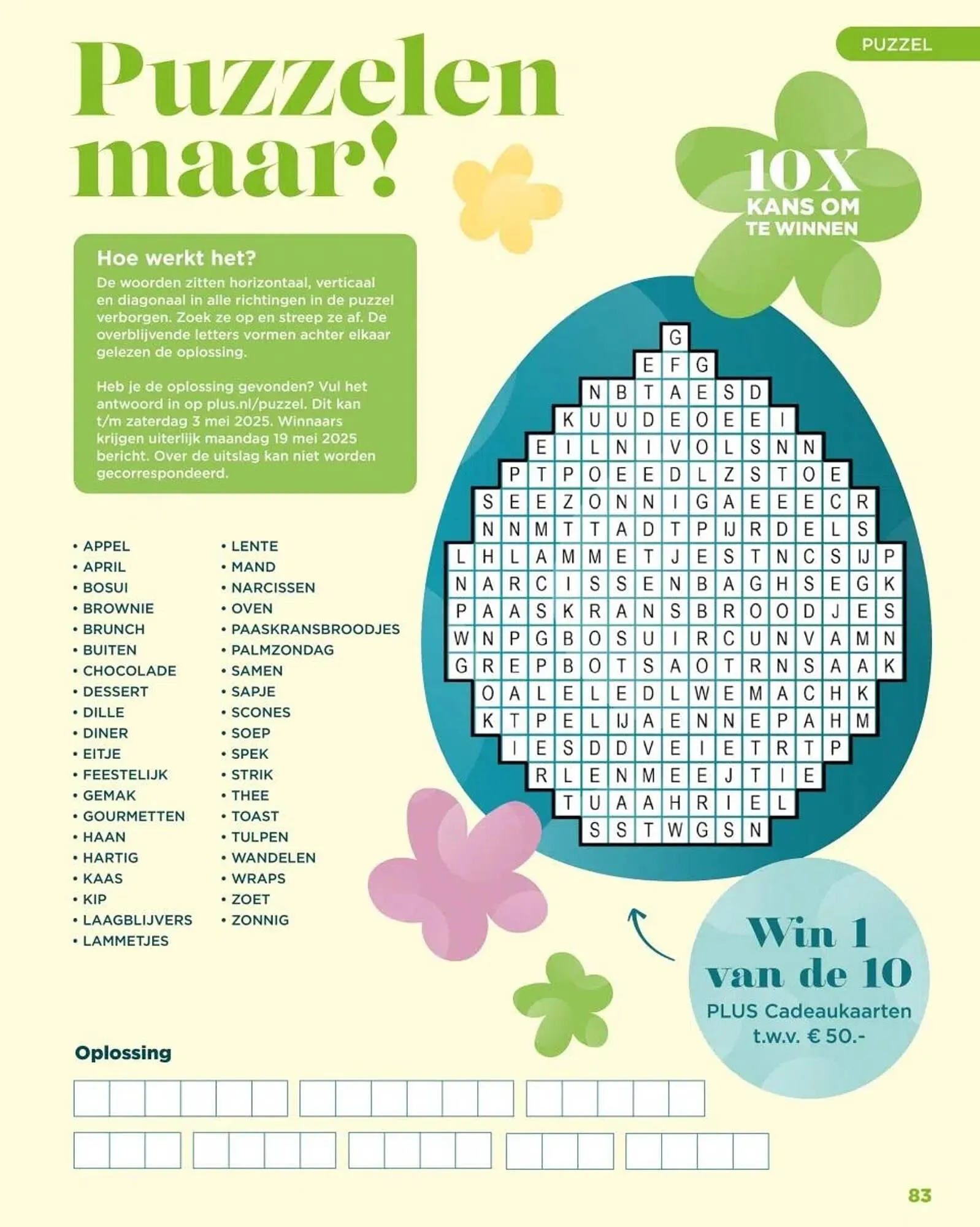 PLUS folder van 31 maart tot 22 april 2025 - Folder pagina 83