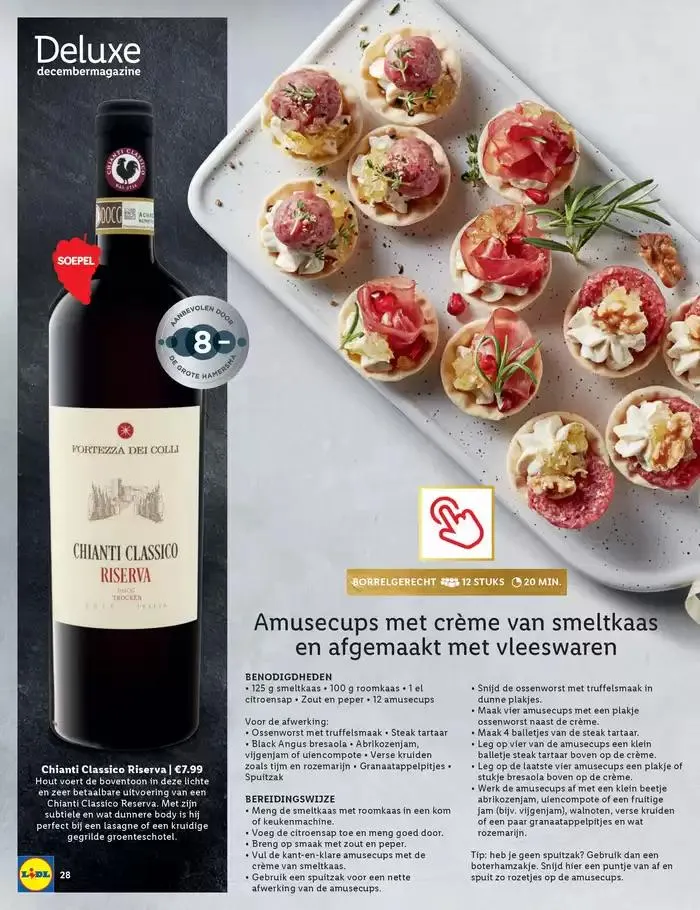 Exclusieve koopjes van 31 oktober tot 26 december 2024 - Folder pagina 28