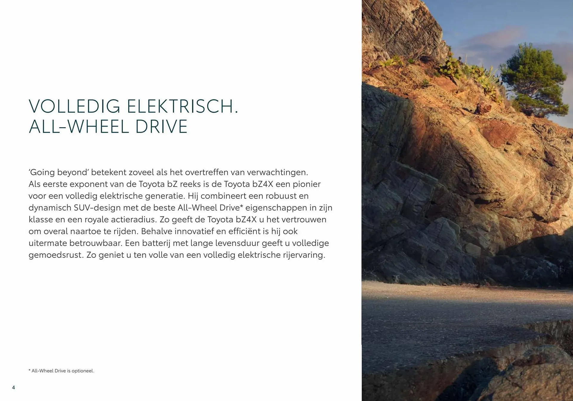 Toyota bZ4X folder van 8 januari tot 8 januari 2024 - Folder pagina 4