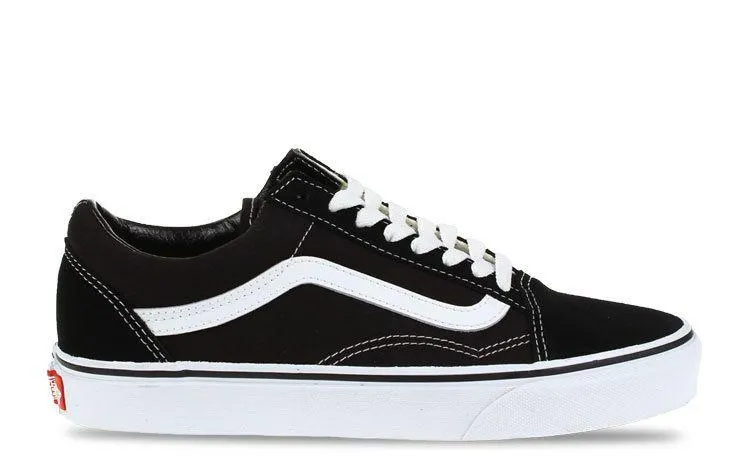 Vans Old Skool Zwart/Wit Dames