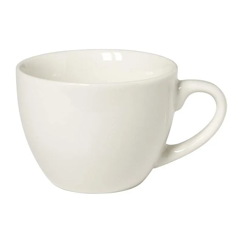 Koffiekopje wit - porselein - 190 ml