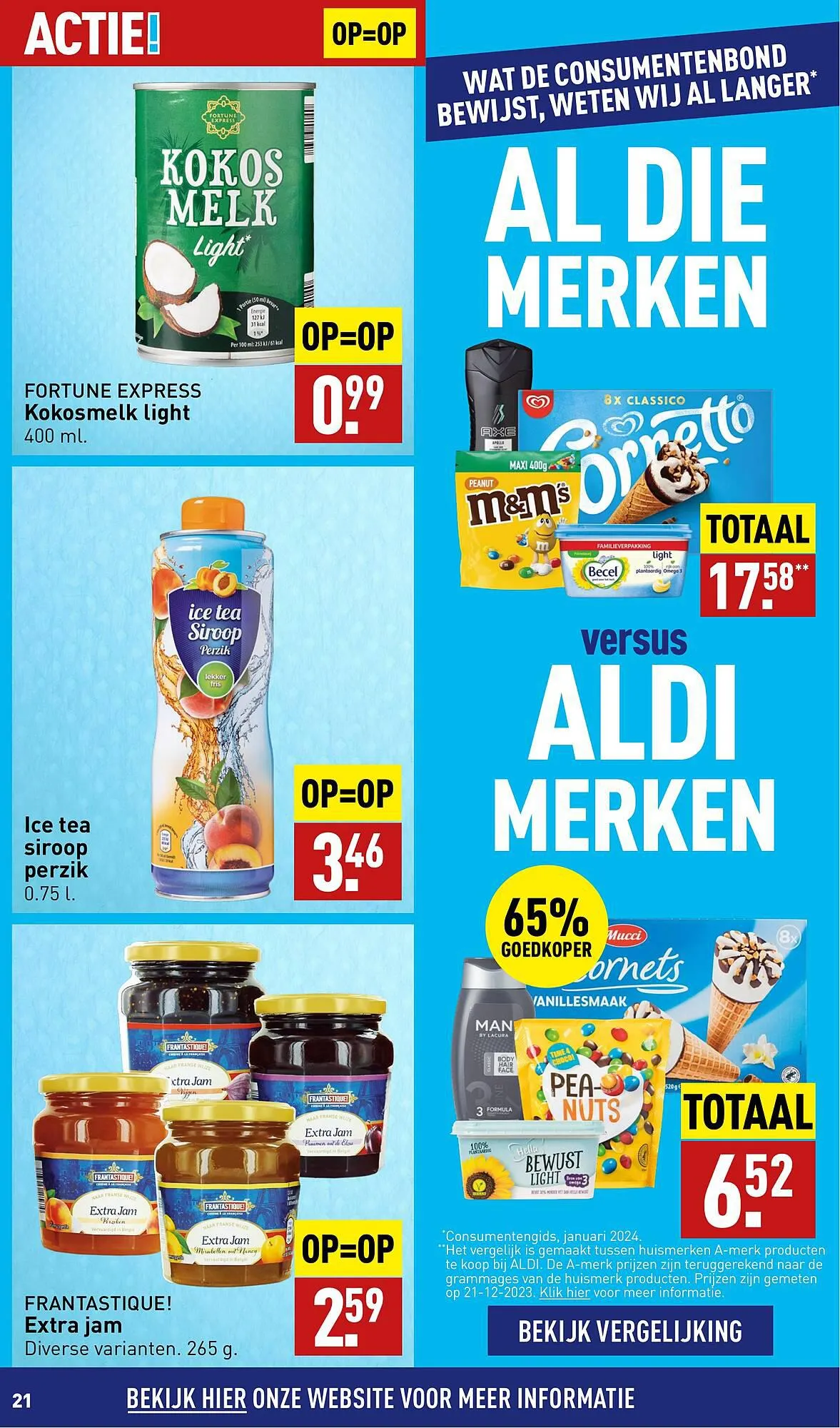 ALDI folder van 22 januari tot 28 januari 2024 - Folder pagina 21