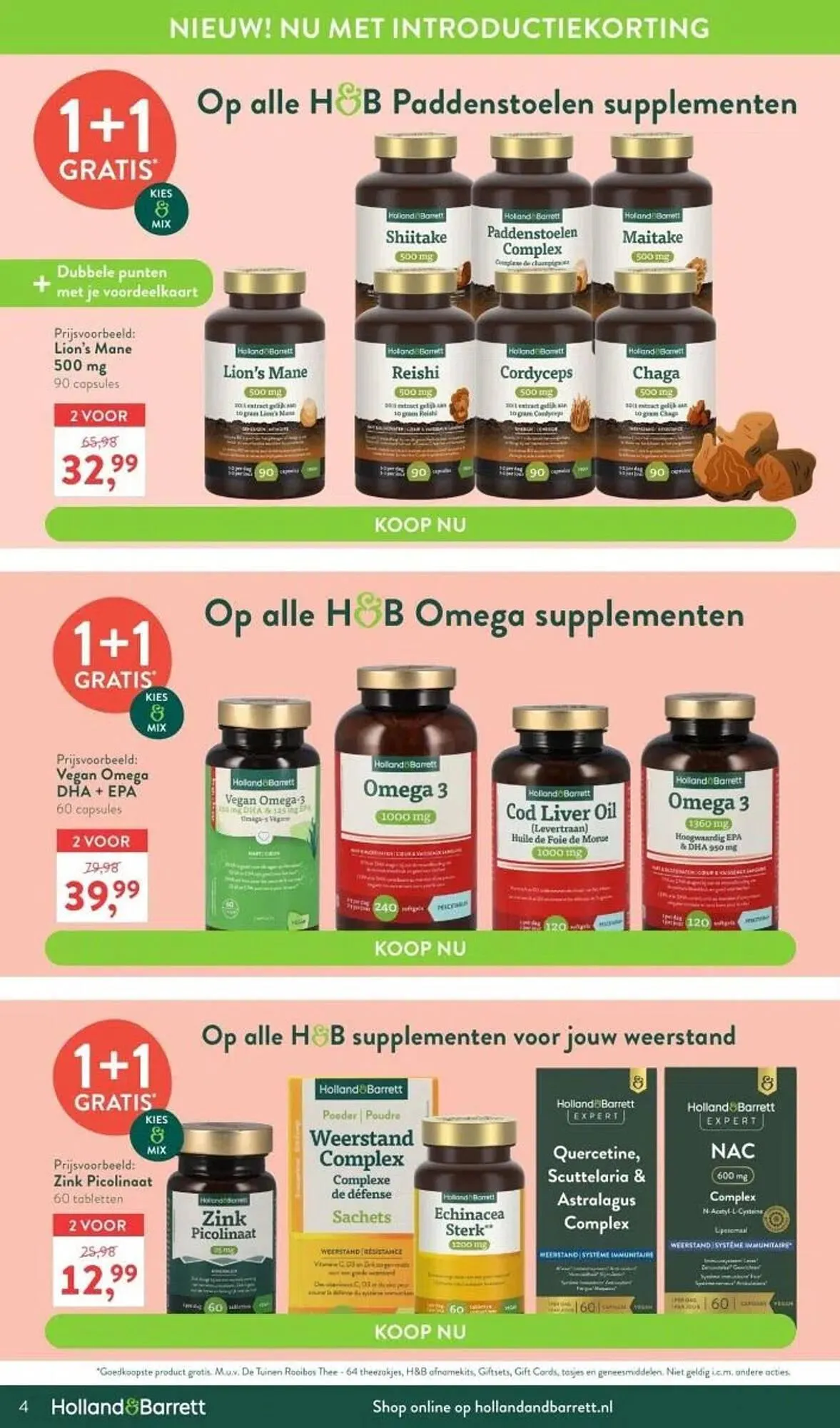 Holland & Barrett folder van 30 oktober tot 26 november 2023 - Folder pagina 4